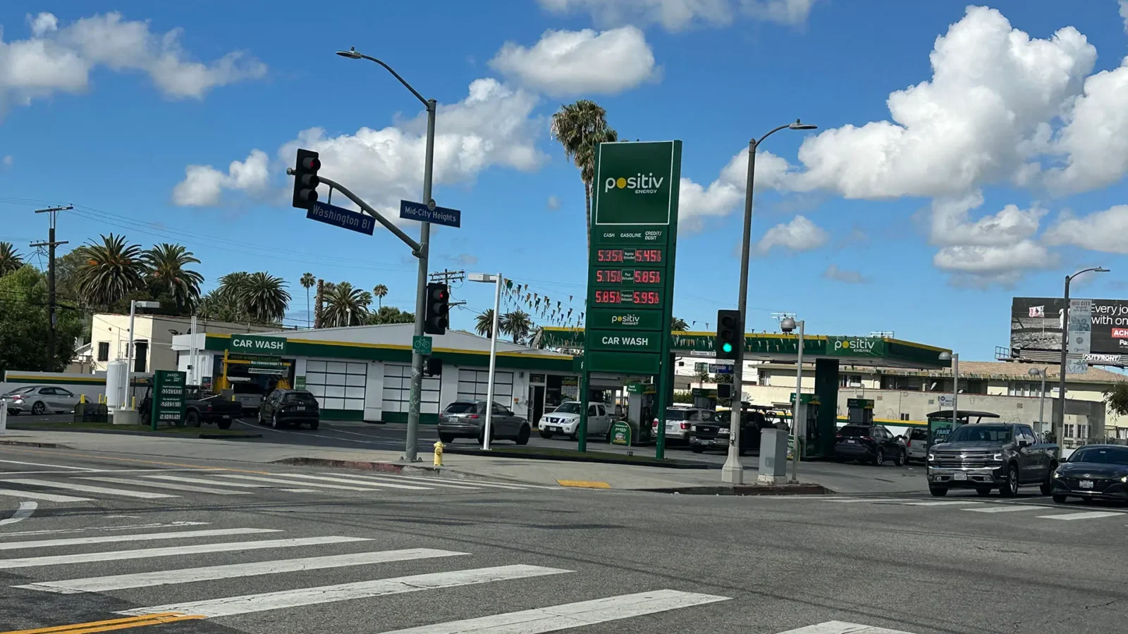 gas station near los angeles